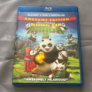 ✨10 for $15✨ Kung Fu Panda 3 (Blu-ray & DVD) Awesome Edition 2 Discs